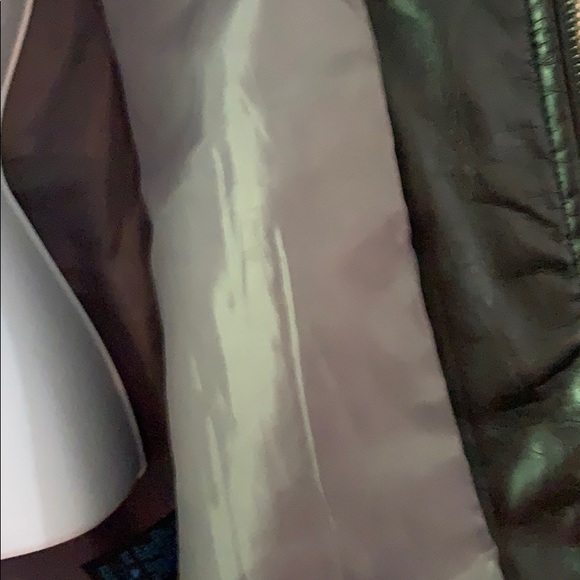 Go Coco Faux fur/leather zip up vest NWT - Picture 5 of 6